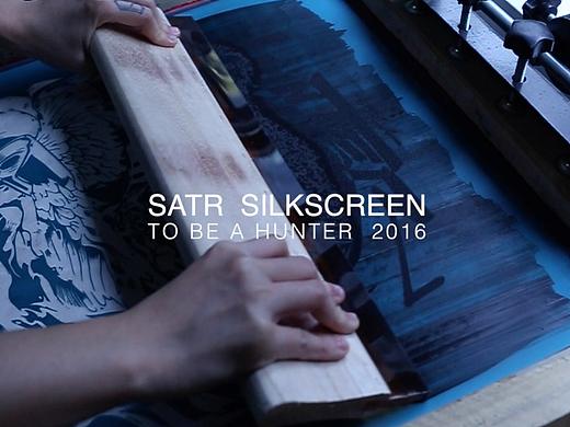 SOUR视觉工作室丝网印刷作品