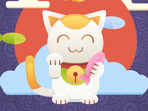 临摹招财猫（个人主页-ZMTkzNTY2NTI=） - IP形象 - 站酷设计师你是罂粟花原创素材 - 站酷ZCOOL
