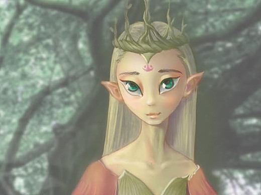 10101212年前作品集的两页插画-创作习作10021164年前还没到春天的