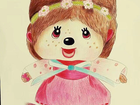 彩铅画