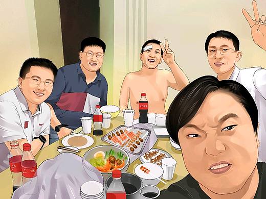 【潮酷DJ】画过的人物肖像欣赏