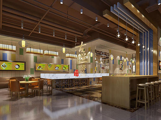 《大城小汤餐厅装修设计》——成都养生餐厅装修设计