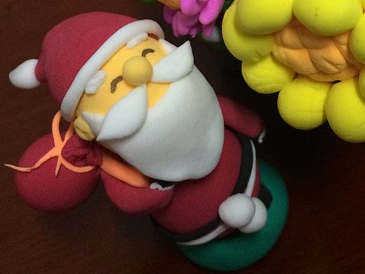 粘土-圣诞老人（个人主页-ZMTQ1Mjg3OTY=） - 其他手工艺 - 站酷设计师吖咪吖咪原创素材 - 站酷ZCOOL