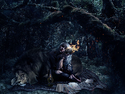 女巫（个人主页-ZMjE1MTMyOTY=） - 修图/后期 - 站酷设计师listen森原创素材 - 站酷ZCOOL