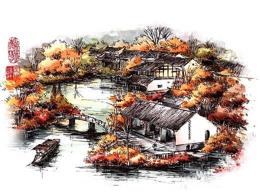 秋色满园