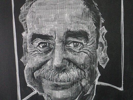 黑板粉笔画稿2016