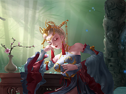 原創(chuàng)立繪美宣畫