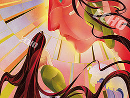 原创插画 双子系列