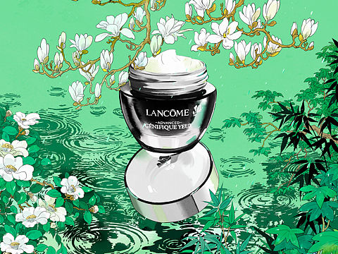LANCOME的二十四节气插画