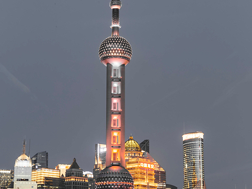 黑金东方明珠塔