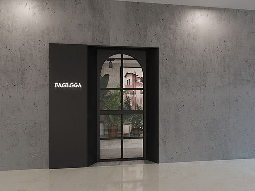 一组咖啡厅表现