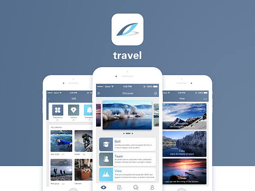 Travel旅游向APP创作