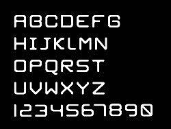 英文字库设计