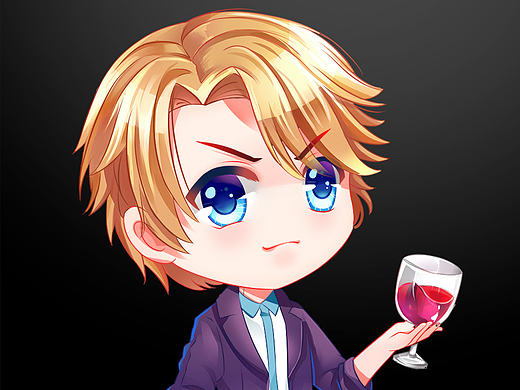 照片转Q版帅气的小伙（个人主页-ZMTg4OTM0Njg=） - 游戏原画 - 站酷设计师龚仁华原创素材 - 站酷ZCOOL