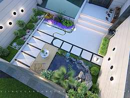 厦门小清新花园方案效果图