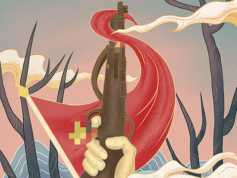 南昌英雄城系列插画