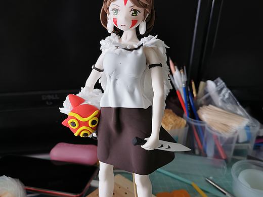 超轻粘土，幽灵公主