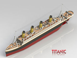 Titanic 泰坦尼克号建模（个人主页-ZNTAyOTUzMg==） - 动画/影视 - 站酷设计师大只西原创素材 - 站酷ZCOOL