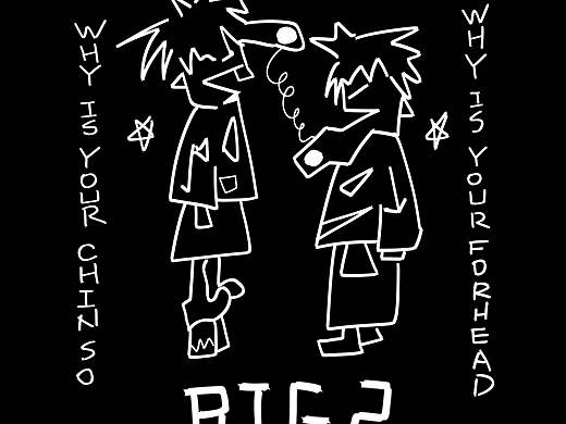 你的鼻子为什么那么大?你的额头为什么那么大?