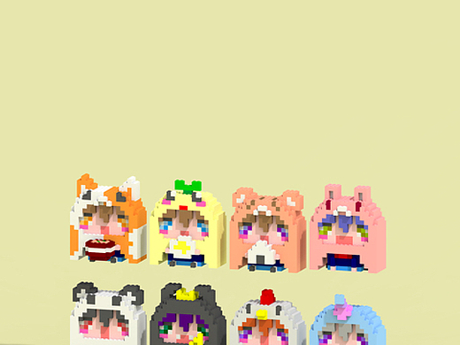 兔几|插画|像素画|霹雳小闪电_原创作品-站酷(zcool)