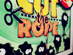 "Cut  the  rope"POP手绘海报设计