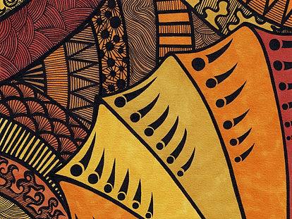 考研手绘构成练习