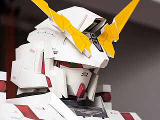 2米纸模独角兽高达完工，欢迎围观