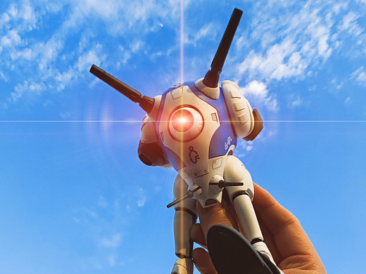 长谷川 1:72 超时空要塞 天顶星人 标准量产型战斗囊