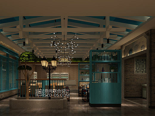 合肥老芗汇连锁火锅店连锁餐厅装饰设计(万达店