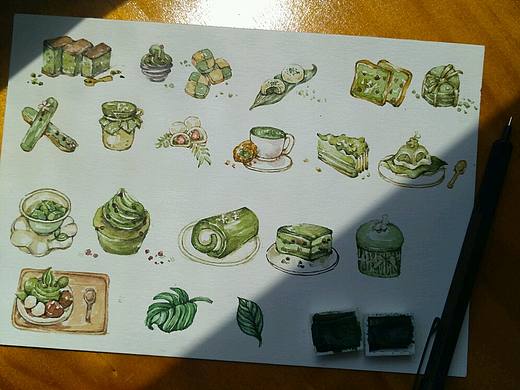 我喜欢的你是抹茶口儿的