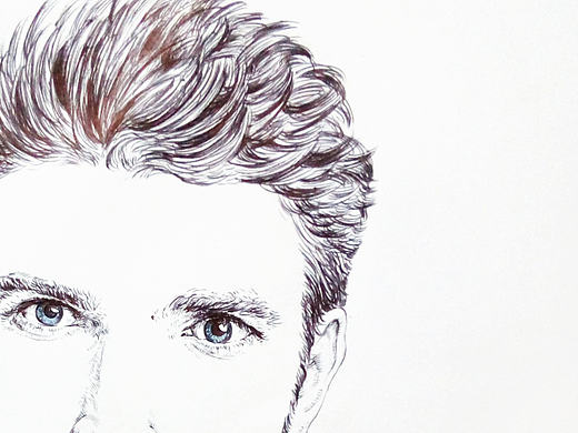 人物手绘-圆珠笔（个人主页-ZMTg2NjQ1NTY=） - 商业插画 - 站酷设计师艺术爱上设计原创素材 - 站酷ZCOOL