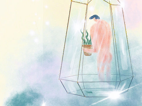 MAN IN THE GLASS（个人主页-ZMjc5Nzk0ODQ=） - 创作习作 - 站酷设计师Masakido插画原创素材 - 站酷ZCOOL
