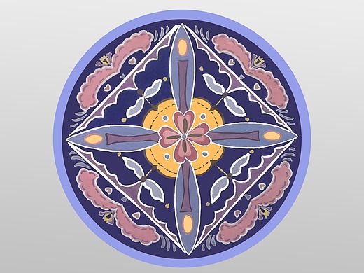 色彩构成-花开富贵（个人主页-ZMTc0OTQyNjQ=） - 图案 - 站酷设计师zengzf原创素材 - 站酷ZCOOL