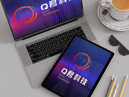 自媒体云计算数码智能logo设计