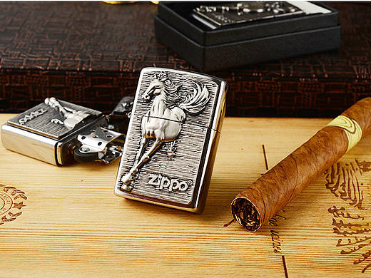 详情-zippo打火机-骏马
