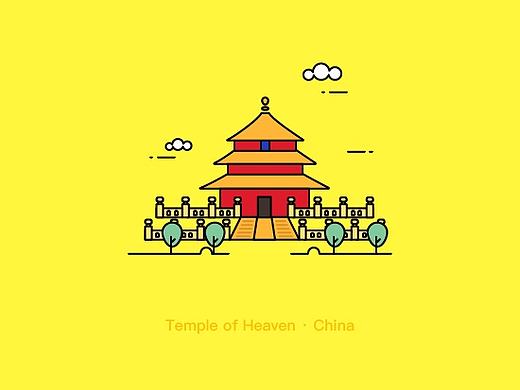 城市建筑物图标随手练习
