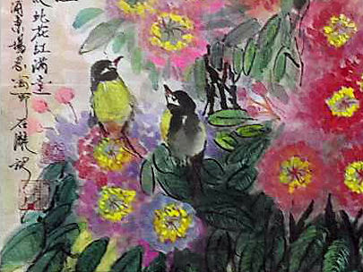 石泷原创艺术《薇香飘满溢》（个人主页-ZMTU2Nzc3OTI=） - 绘画 - 站酷设计师石瀧兿術原创素材 - 站酷ZCOOL