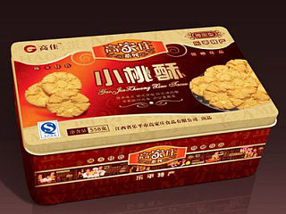 上海食品包装盒设计公司，各类传统食品包装设计，桃酥包装设计，糕点包装设计作品