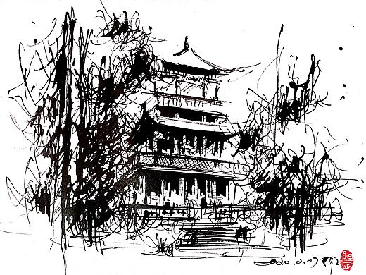 阿王速写