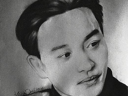 哥哥张国荣手绘