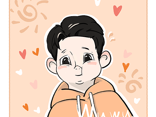 原创q版卡通人物头像