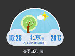 四季天气（个人主页-ZMzAxOTg0OA==） - 主题/皮肤 - 站酷设计师蔓延2013原创素材 - 站酷ZCOOL