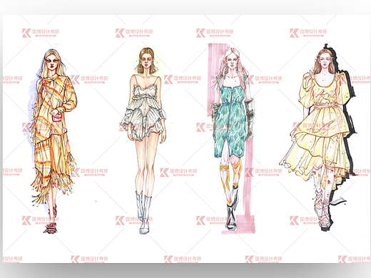 服装设计手绘