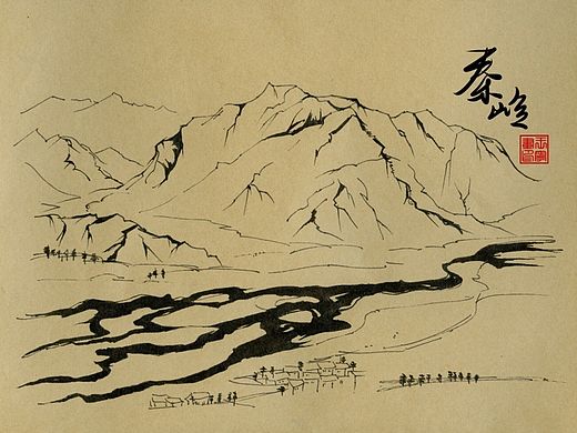钢笔速写