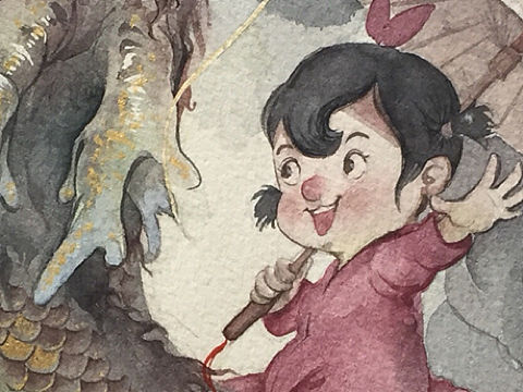 云朵成长记（个人主页-ZMjMxMDI1ODA=） - 儿童插画 - 站酷设计师COOL稻草人原创素材 - 站酷ZCOOL