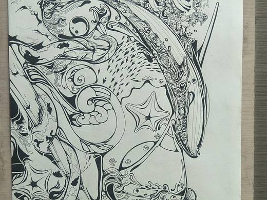 海（個(gè)人主頁(yè)-ZNTM2MzA0ODg=） - 藝術(shù)插畫(huà) - 站酷設(shè)計(jì)師JinMH原創(chuàng)素材 - 站酷ZCOOL