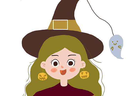 儿童插画头像原创