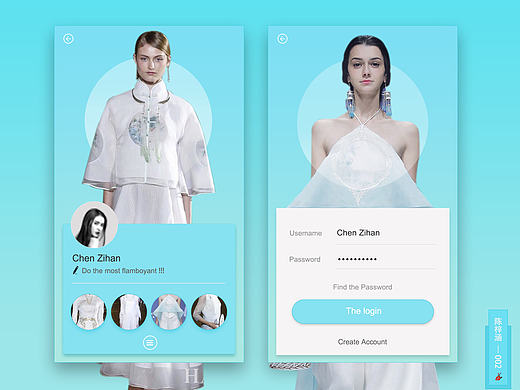 记录个人每天穿着（个人主页-ZMjEzNzI2MTY=） - APP界面 - 站酷设计师1543932305原创素材 - 站酷ZCOOL