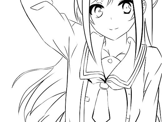 櫻島麻衣線稿~（個(gè)人主頁-ZNTk2MjYyODg=） - 動(dòng)畫片 - 站酷設(shè)計(jì)師不要你離開原創(chuàng)素材 - 站酷ZCOOL