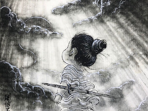 明子的水墨奇幻世界——《风信子系列》1